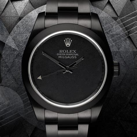 rolex milgauss 16400gv|rolex milgauss dark knight price.